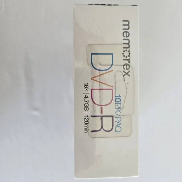 🆕️*NWT* Memorex - 10 Pack of DVD-R 16X - 4.7 GB - 120 Minute - with Cases - NEW - Picture 4 of 4